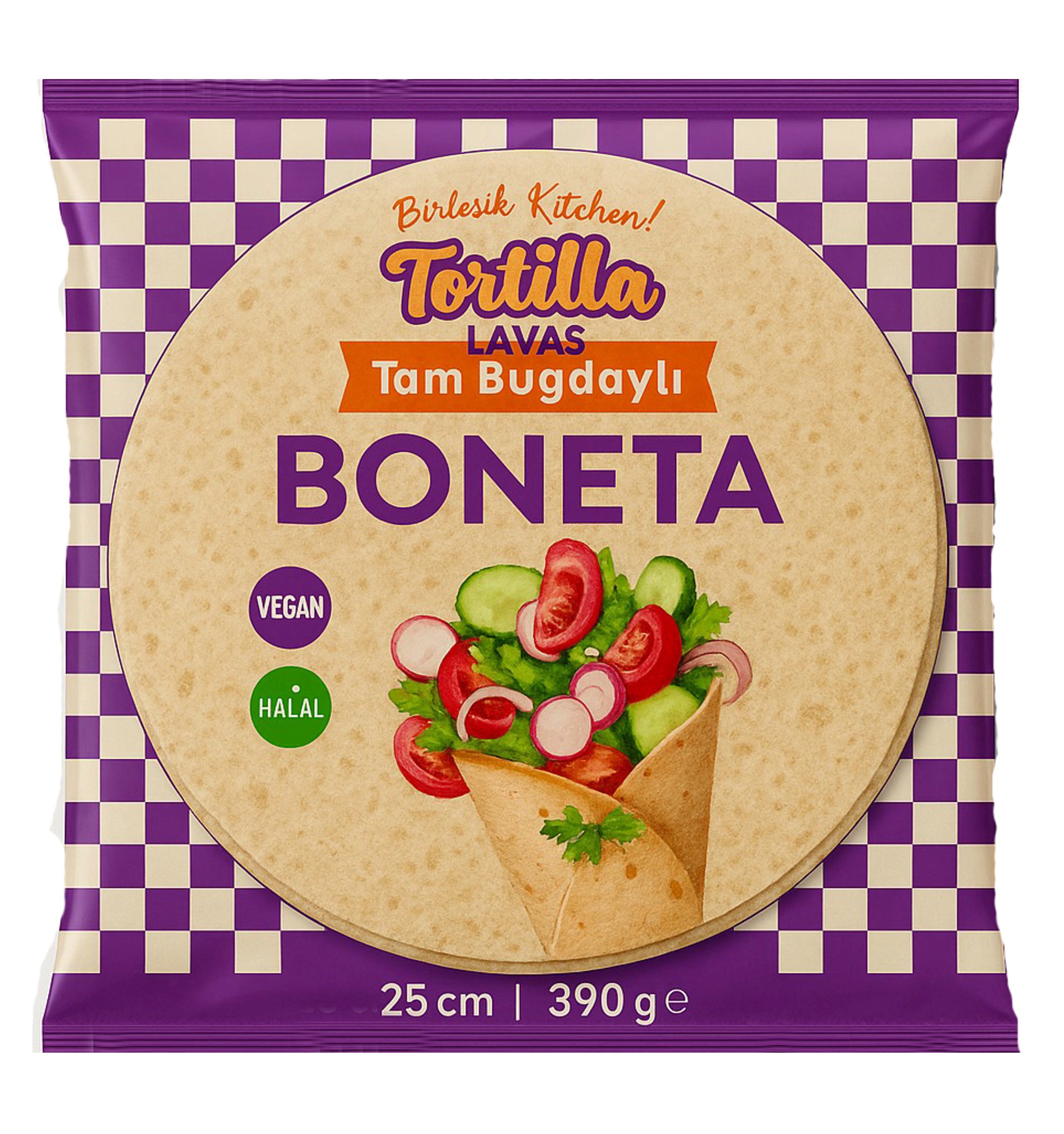 Boneta Integralna Tortilja